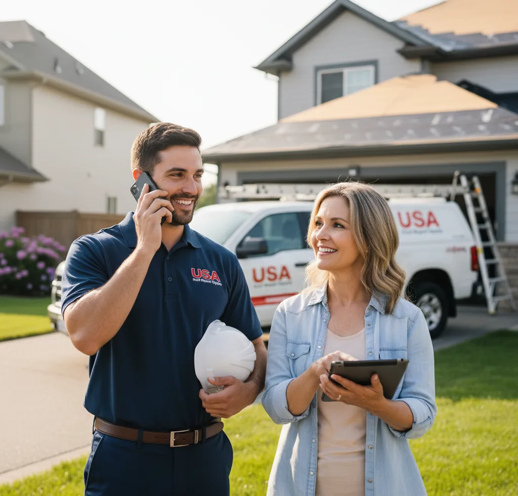 USA Roof Repair Experts customer support in Brookhaven